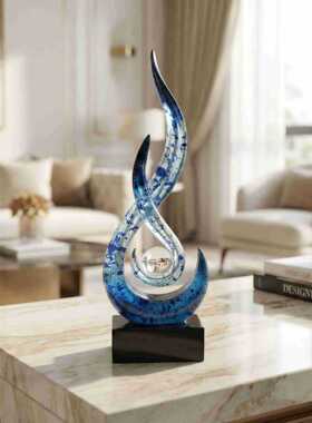 有趣琳 抽象艺术摆件轻奢客厅电视柜创意饰