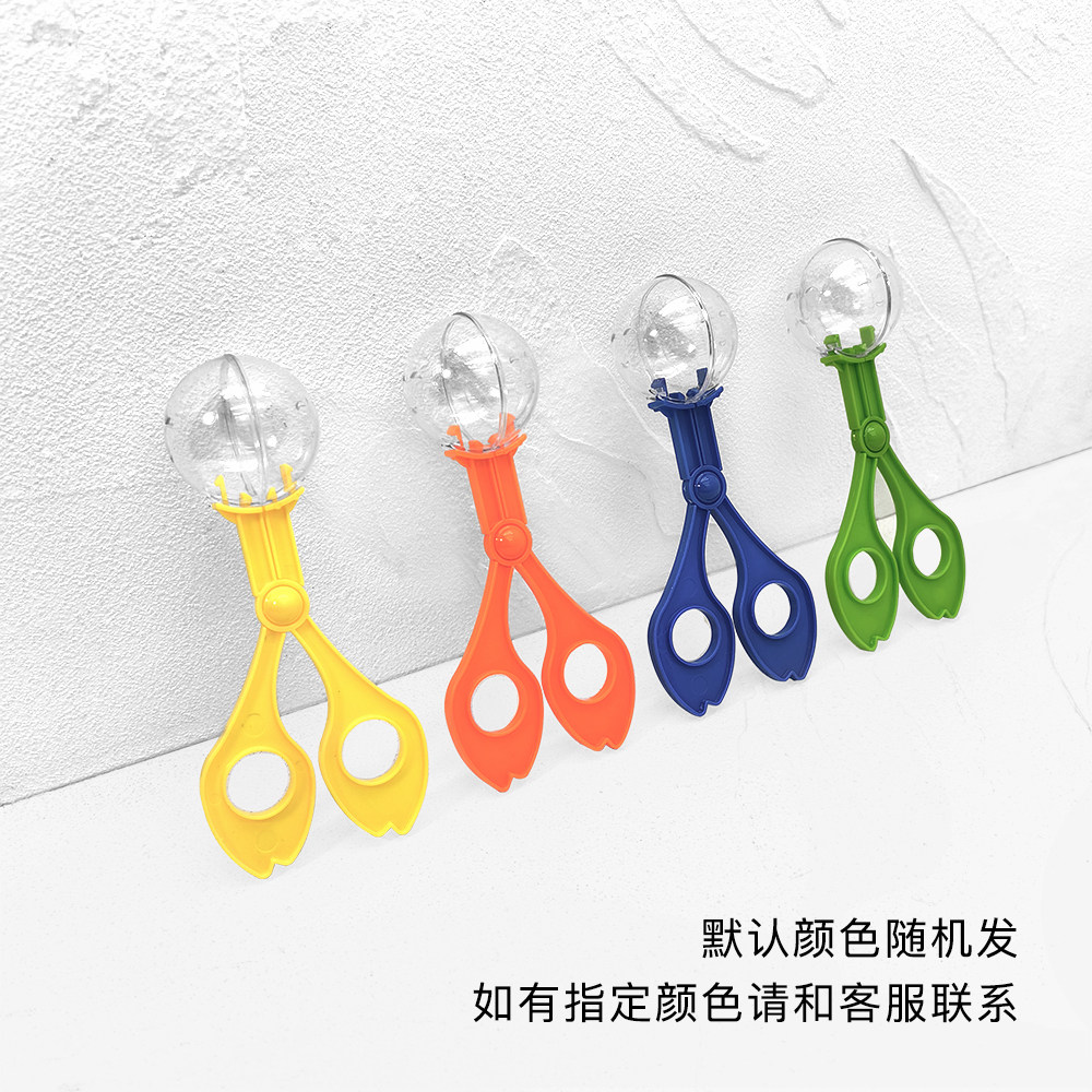 昆虫夹捕虫夹器活体昆虫蟋蟀亚面包虫大麦虫镊子鬃狮守宫夹便器材 - 图0