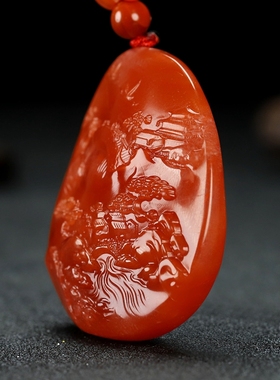 天然挂件吊坠男女款凉山南红玛瑙