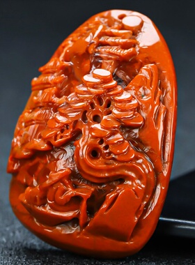 墨雨轩男女款南红玛瑙原石雕刻