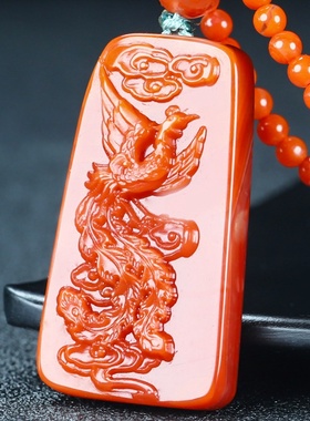 墨雨轩男女南红玛瑙原石雕刻