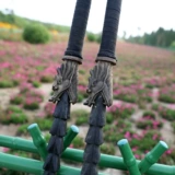 Huanglong Dragon Dragon Head Head Cardy Steel Sold Double Whip и Double 锏