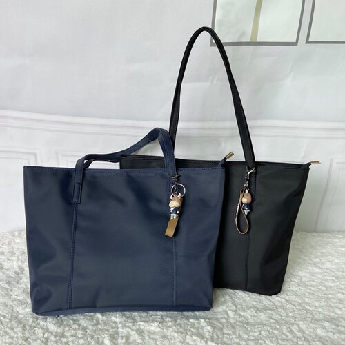 托特包帆布包女单肩尼龙牛津布大包包大容量上班通勤包简约女手提 - 图2