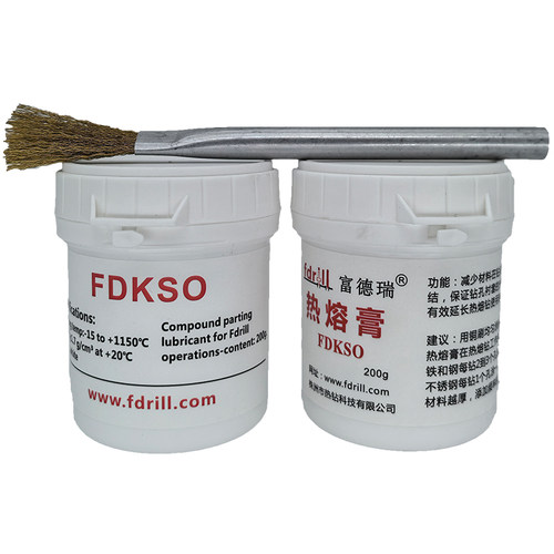 热熔钻专用热熔膏FDKSO 散热膏  热熔油热熔钻孔油 Fdrill富德瑞 - 图3