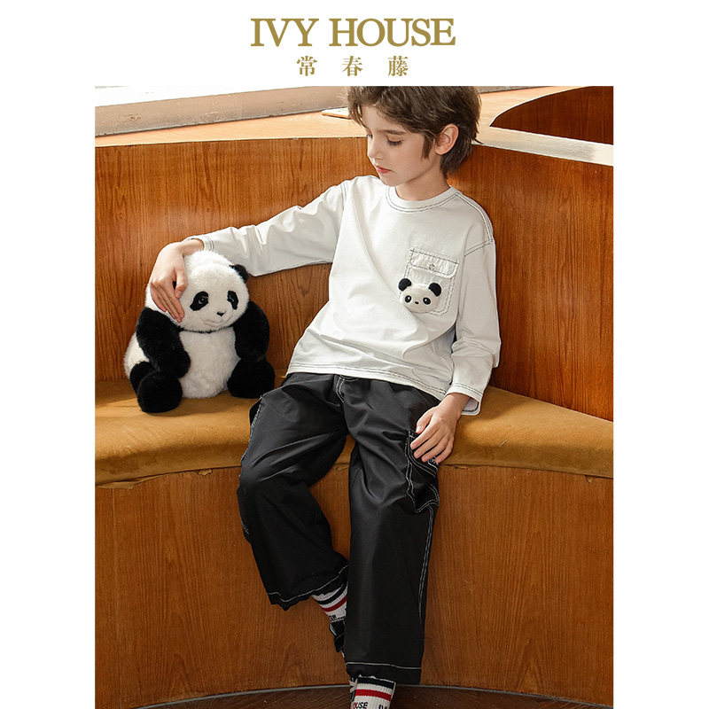 IVY HOUSE常春藤儿童装男女童2025秋季新款 潮酷工装裤子运动亲子,淘宝优惠券,粉丝福利购,淘宝优惠卷