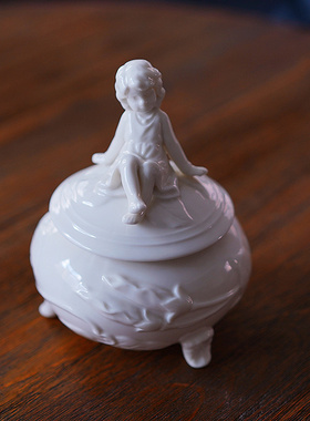 首饰盒欧洲花瓶陶瓷艺术