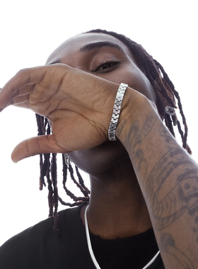 GRGR925纯银表带手链