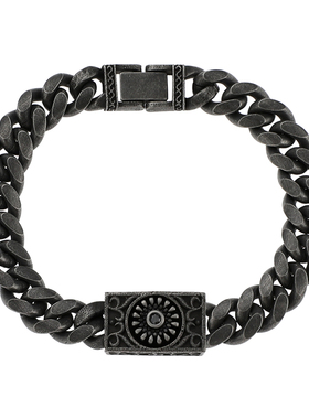 grgr高级感古巴手链男做旧钛钢