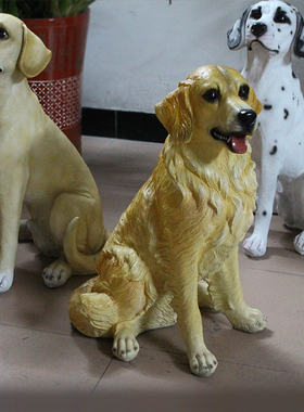 看家树脂风水客厅装饰品