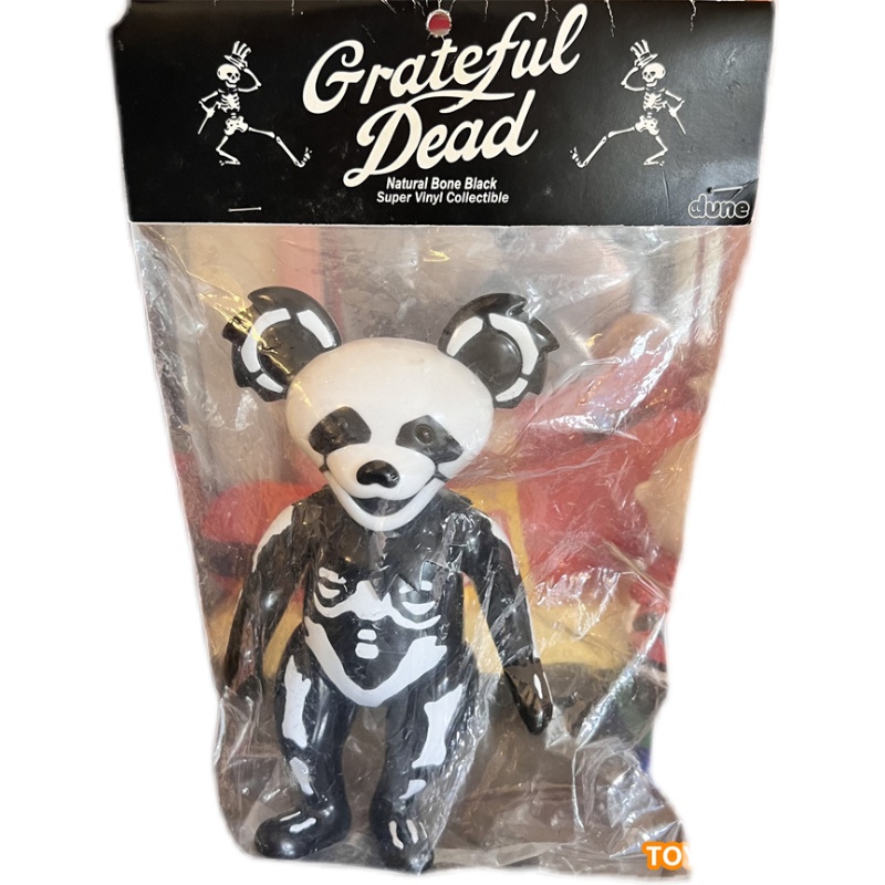 TSM0484JP  日本制 Grateful Dead 感恩而死乐队 熊  sofubi 玩具 - 图1