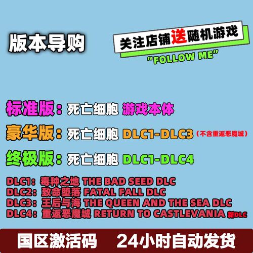 steam正版 国区key死亡细胞 Dead Cells 王后与海 重返恶魔城DLC - 图0