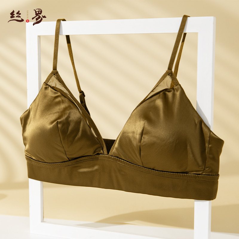 sigi /丝界桑蚕丝缎面法式小胸文胸 丝界旗舰文胸