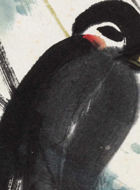 林风眠和语山水花鸟画国画非手绘字画客厅卧室装饰画挂画竖版卷轴