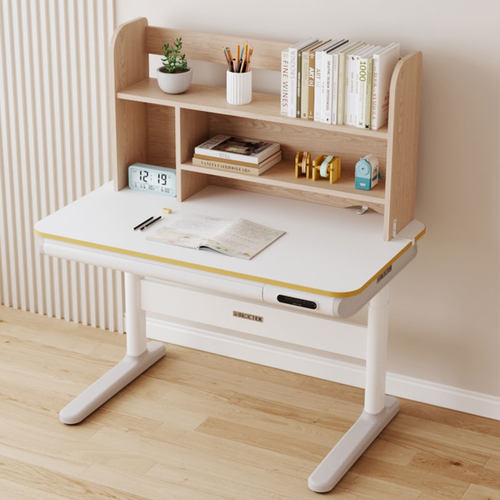 乐歌SJ1学习桌简约书架夹持书架书柜通用展示架收纳置物架 - 图1