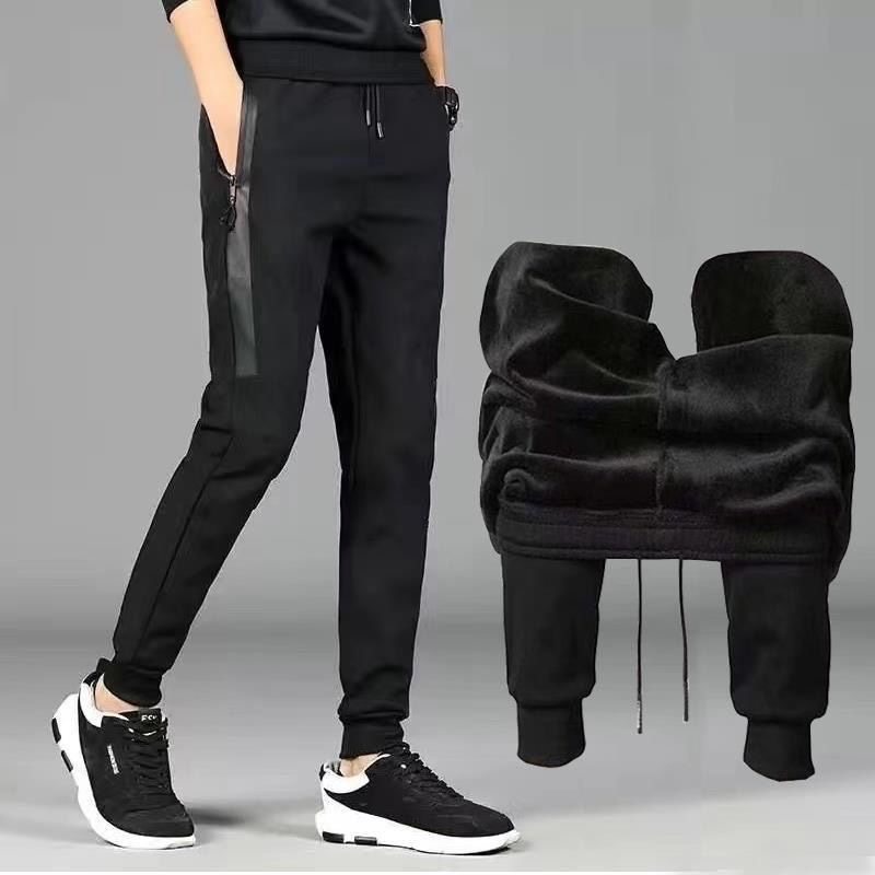 秋冬厚款男休闲裤青少年学生运动宽松束脚裤裤男哈伦裤工作裤长裤,淘宝优惠券,粉丝福利购,淘宝优惠卷