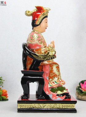 碧霞元君泰山老母神像摆件