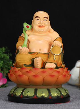 中式风招财摆件布袋佛