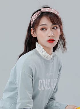 假领子女百搭假领衬衫纯棉装饰领口荷叶边秋冬配毛衣领白色假衣领