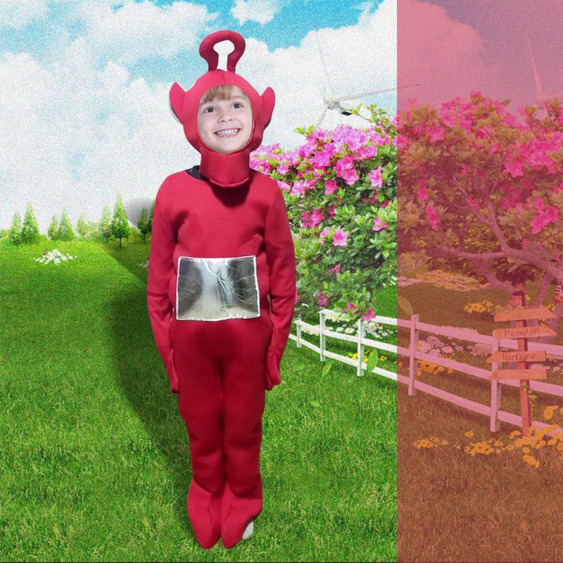 天线宝宝cosplay成人儿童角色扮演服装Teletubbies Funny Costume-图3