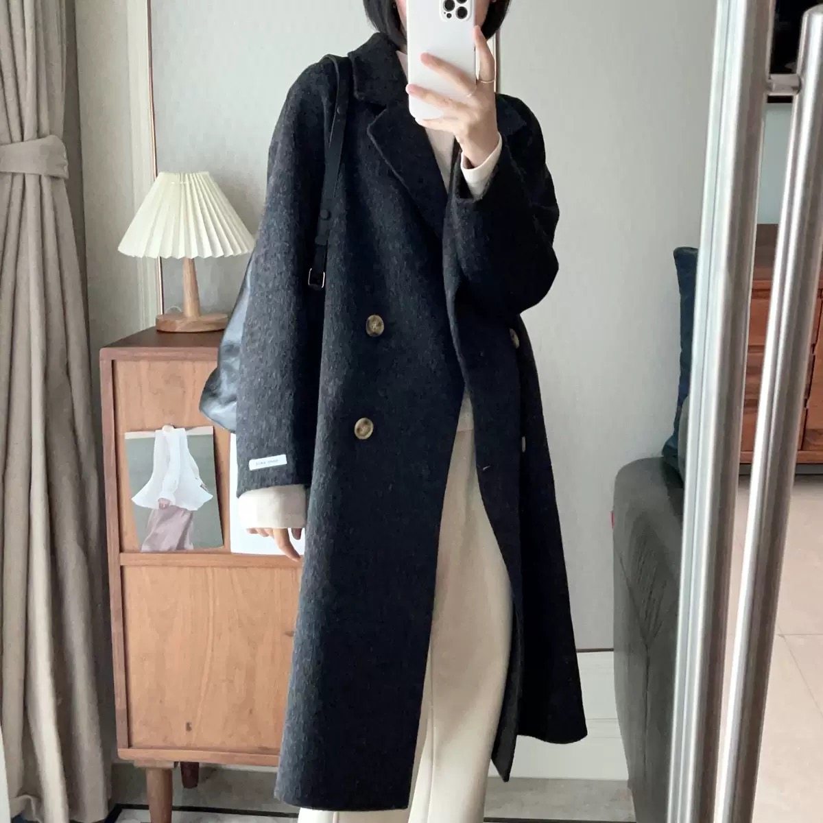 2026新款羊绒大衣秋冬韩版中长款毛绒宽版双面羊毛呢外套女,淘宝优惠券,粉丝福利购,淘宝优惠卷