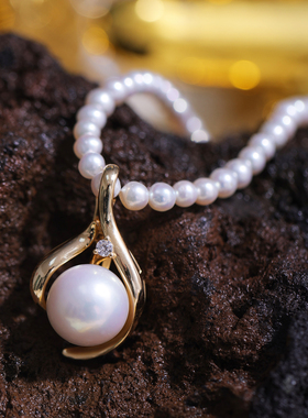 s925纯银精工豪华二用项链坠吊坠