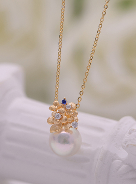 s925纯银日韩版时尚小花朵吊坠