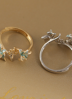 s925纯银精工豪华小清新戒指托