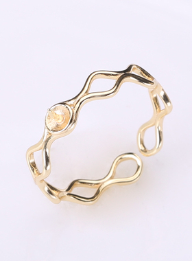 光版镂空时尚风调节珍珠diy配件