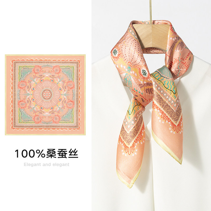 丝巾伴手礼母亲节礼物丝巾礼盒送长辈妈妈生日礼物退休商务纪念品