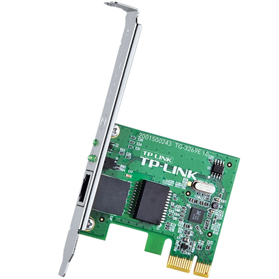 TP-LINK TG-3269E 千兆有线PCI-E网卡家用电脑台式机PCI-E高速1000M内置电脑高速网卡 TG-3269E - 图0