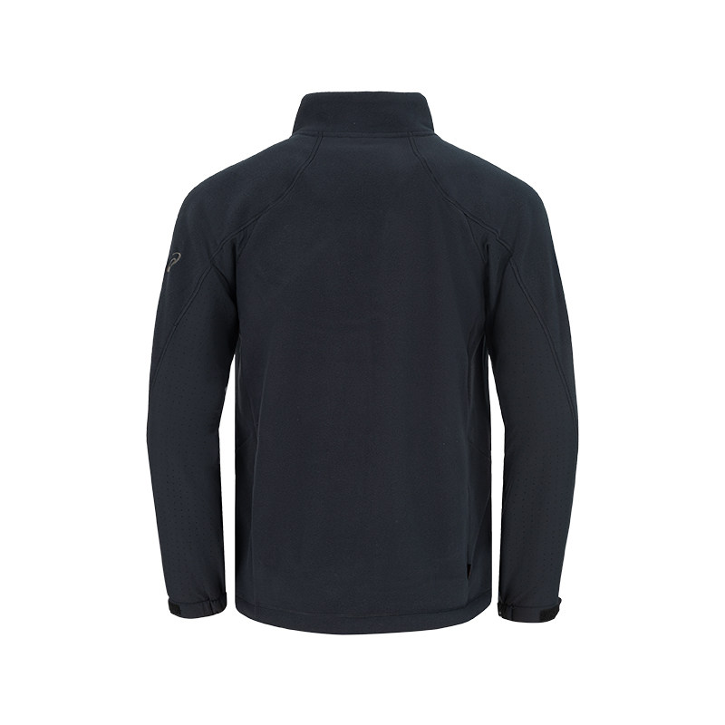 ASICS亚瑟士新款男式运动POLARTEC抓绒夹克保暖立领挺括夹克外套