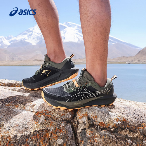 ASICS亚瑟士新款GEL-TRABUCO 13男子越野跑步鞋抓地透气运动鞋 - 图0