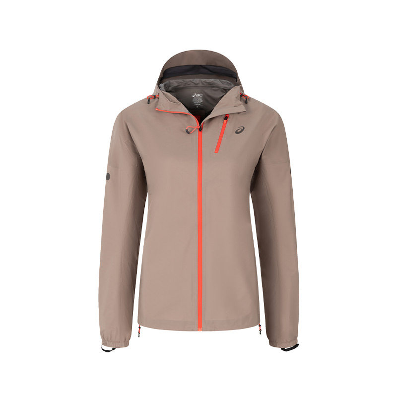 ASICS亚瑟士女子防水夹克外套舒适时尚越野拉链连帽跑步夹克,淘宝优惠券,粉丝福利购,淘宝优惠卷