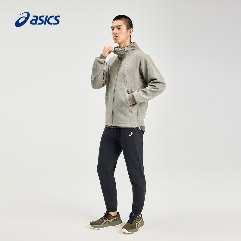 ASICS亚瑟士新款男子吸湿排汗跑步长裤弹力舒适松紧系带运动长裤,淘宝优惠券,粉丝福利购,淘宝优惠卷