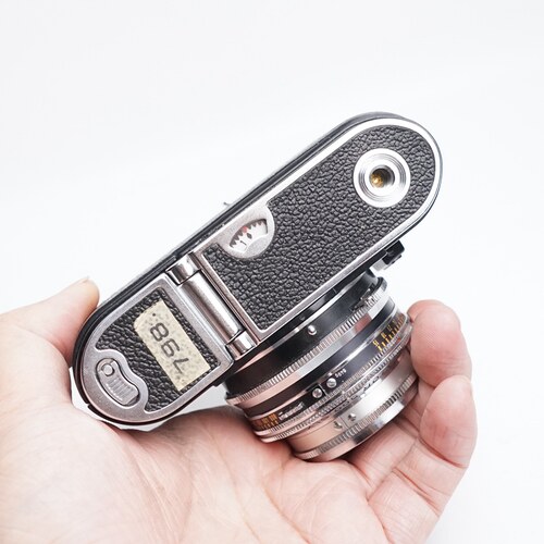 少见德国福伦达1CS VITOMATIC I CS 胶片相机135胶卷旁轴复古估焦 - 图2
