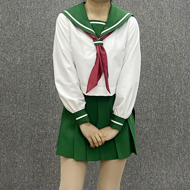 量身定制高质量水手服百褶裙动漫 戈薇cos服演出服漫展可日常穿,淘宝优惠券,粉丝福利购,淘宝优惠卷