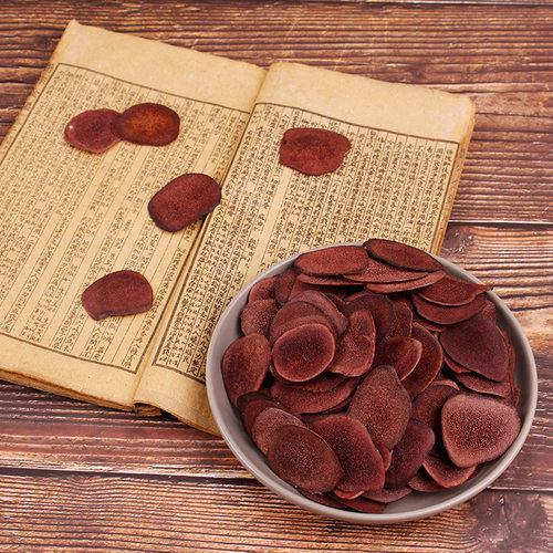 吉林梅花鹿茸血片50克长白山泡酒料药材非鹿鞭片鲜鹿茸红粉沙血片 - 图1