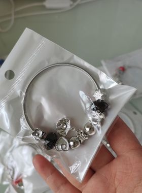 地摊夜市景区热卖复古保色潘家风格串珠手镯女款轻奢饰品小礼品