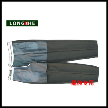 Longhe brand spring and autumn new mid-aged and old men's double-pleated loose trousers plus trousers size on sale with free shipping