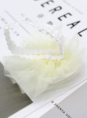 小清新外贸原单网纱手腕花结婚用演出装饰唯美韩版手花新娘92 C3