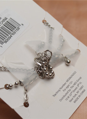 女金属镀白金日韩套装手链手镯