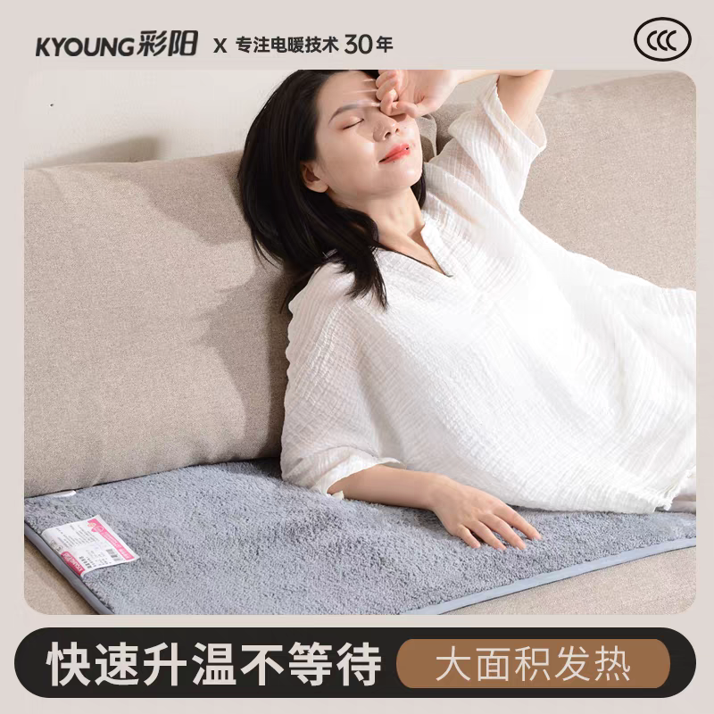 彩阳沙发专用电热毯美容床小尺寸客厅保暖加热坐垫办公室沙发垫子,淘宝优惠券,粉丝福利购,淘宝优惠卷