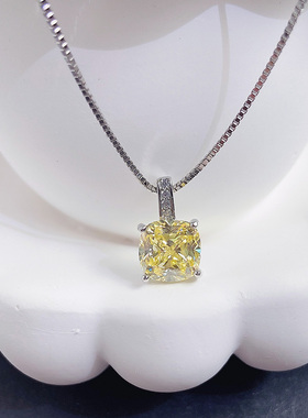 日韩风克拉钻石求婚礼物吊坠项链