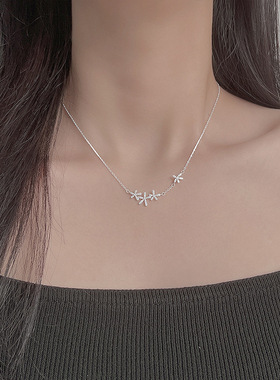 锁骨链通体925纯银项链气质穿搭防过敏项链多总款式见颜色分类