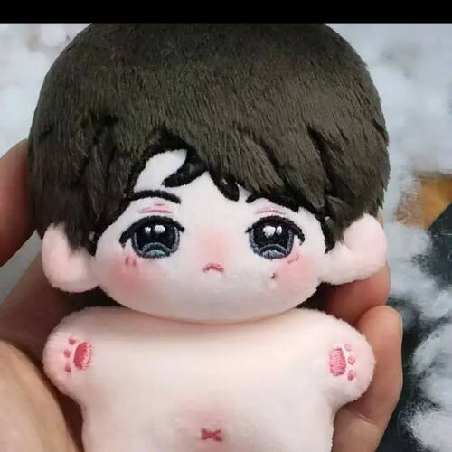 时代少年张真源严浩翔属性棉花娃娃10cm明星周边玩偶超萌少女公仔 - 图3