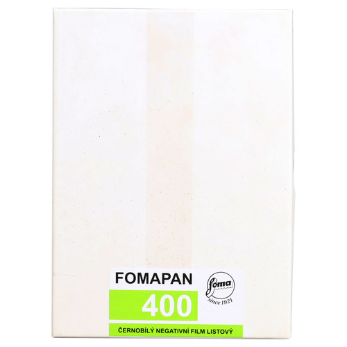 捷克foma福马Fomapan400大画幅胶片4x5黑白页片50张45散页片摄影 - 图3