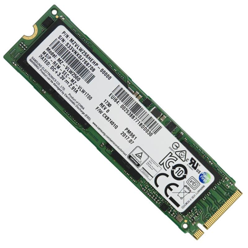 Samsung/三星 PM961PM961 PCIE NVME M.2 NGFF 128G SSD固态硬盘-图3