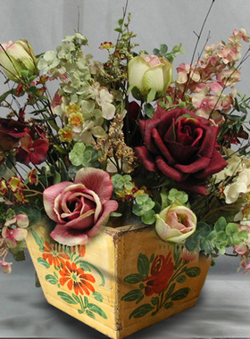 收纳储物盒桌面中式风小号摆件