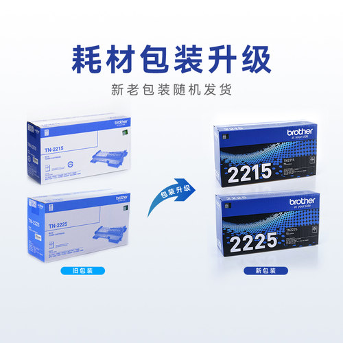 原装兄弟TN-2225粉盒TN-2215 MFC-7360 MFC-7470D HL2240D 2250DN DCP-7060D 7470D 7057 2890 2240 7860DN - 图2