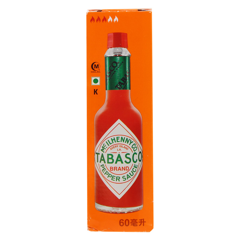 美国进口辣椒仔调味汁60ml 小瓶酱低脂商用烘焙意面披萨tabasco - 图3